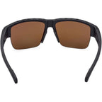 Adidas SP0070 Men Sport Wraparound Sunglasses Black / Other / Brown Polarized