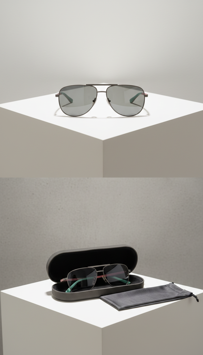 Deep Charcoal Urban Aviators