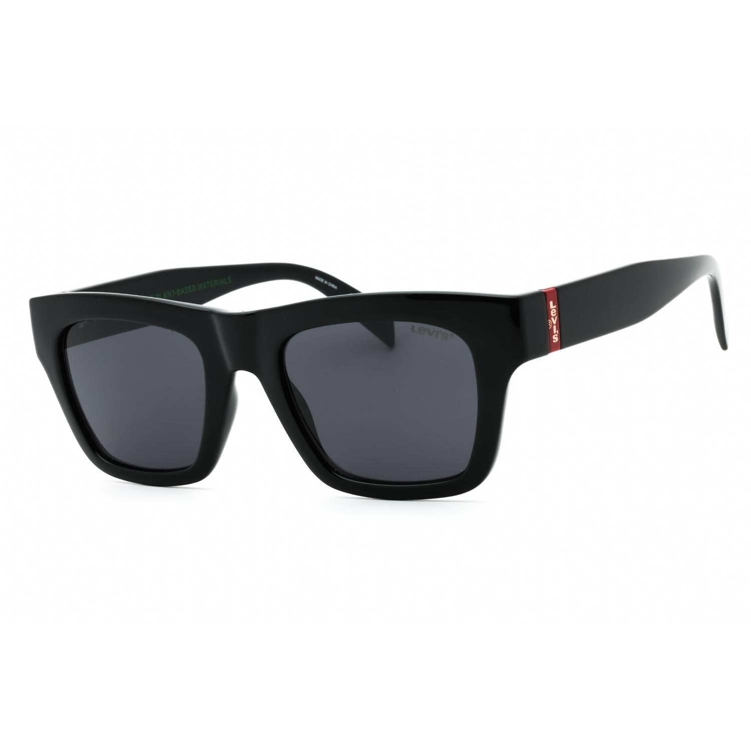 Levi's LV 1026/S Men Rectangular Sunglasses Black / Grey