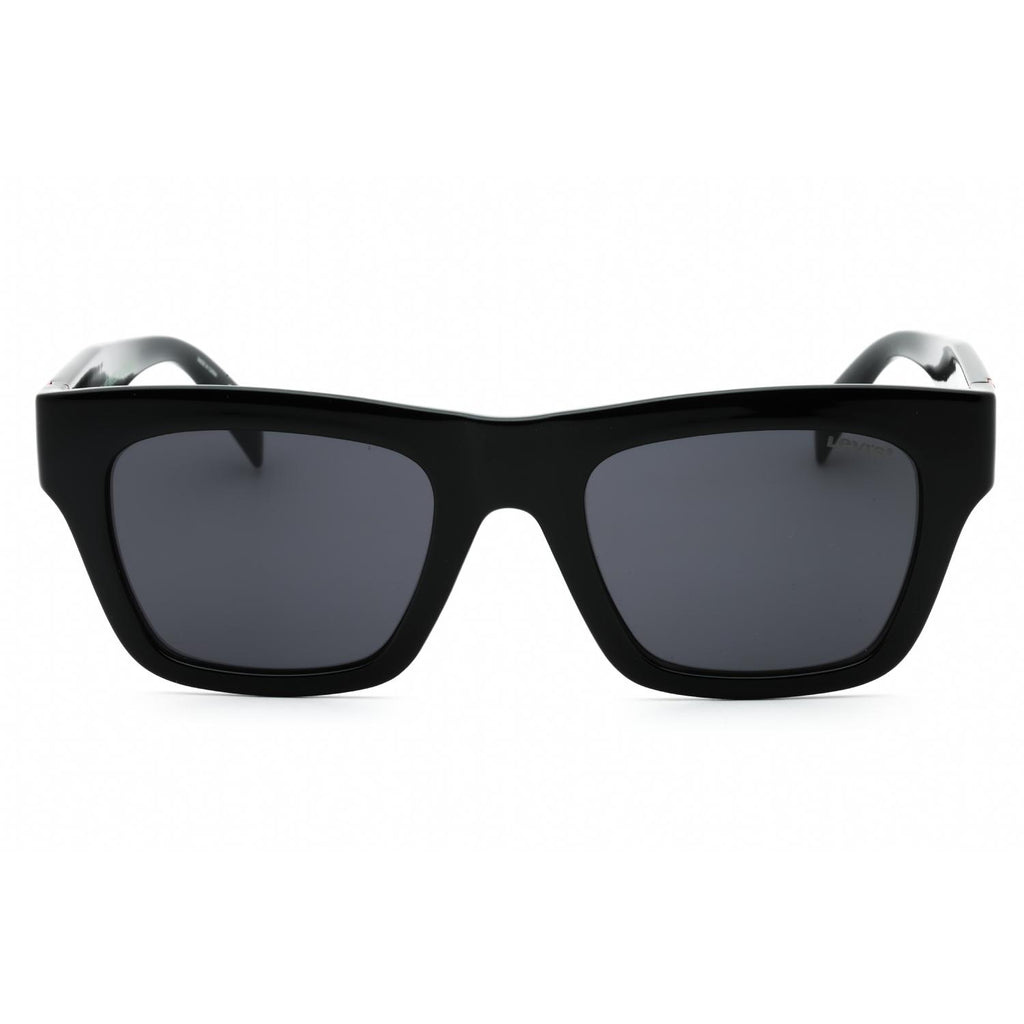 Levi's LV 1026/S Men Rectangular Sunglasses Black / Grey