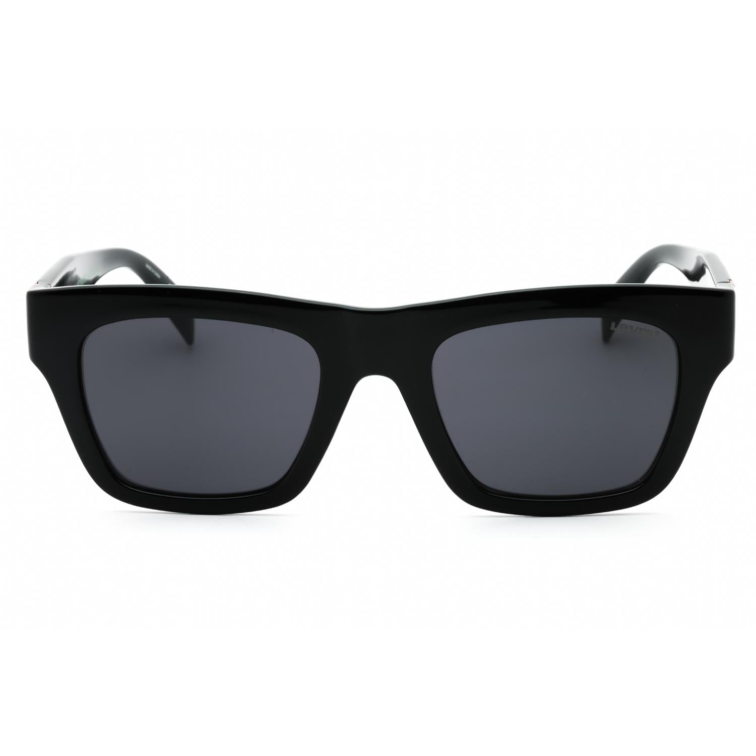 Levi's LV 1026/S Men Rectangular Sunglasses Black / Grey