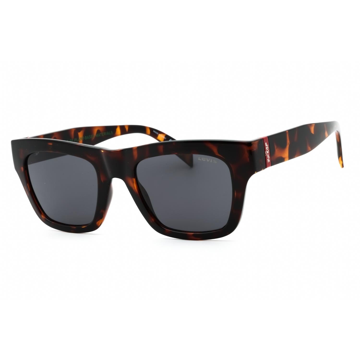 Levi's LV 1026/S Men Rectangular Sunglasses Havana / Grey
