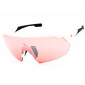 Adidas SP0093 Unisex Shield Sunglasses White / Bordeaux Mirror