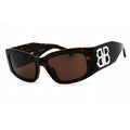 Balenciaga BB0360S Tortoise/Brown Designer Sunglasses