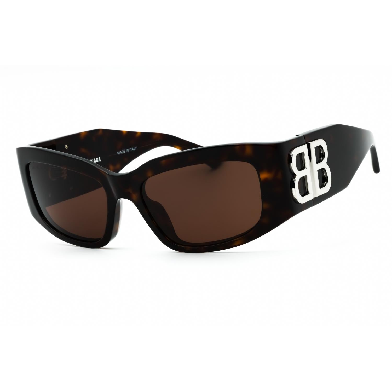 Balenciaga BB0360S Tortoise/Brown Designer Sunglasses