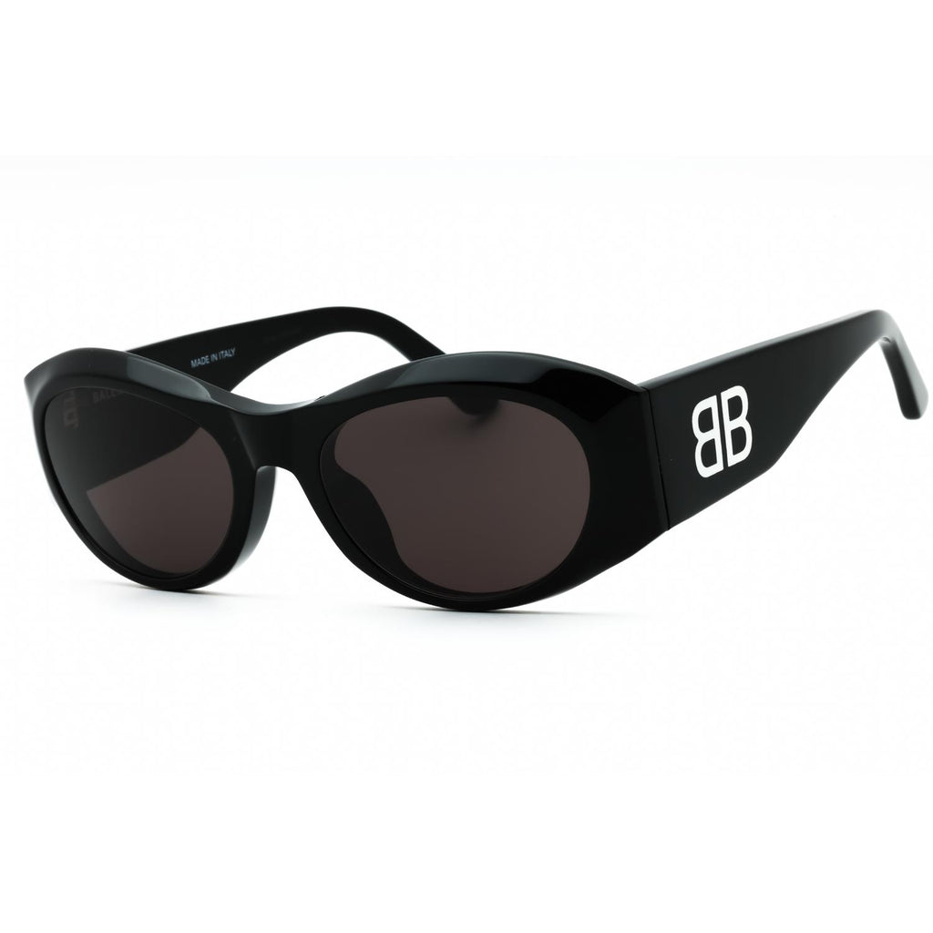 Balenciaga BB0396SK Black/Grey Designer Sunglasses