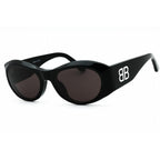 Balenciaga BB0396SK Black/Grey Designer Sunglasses
