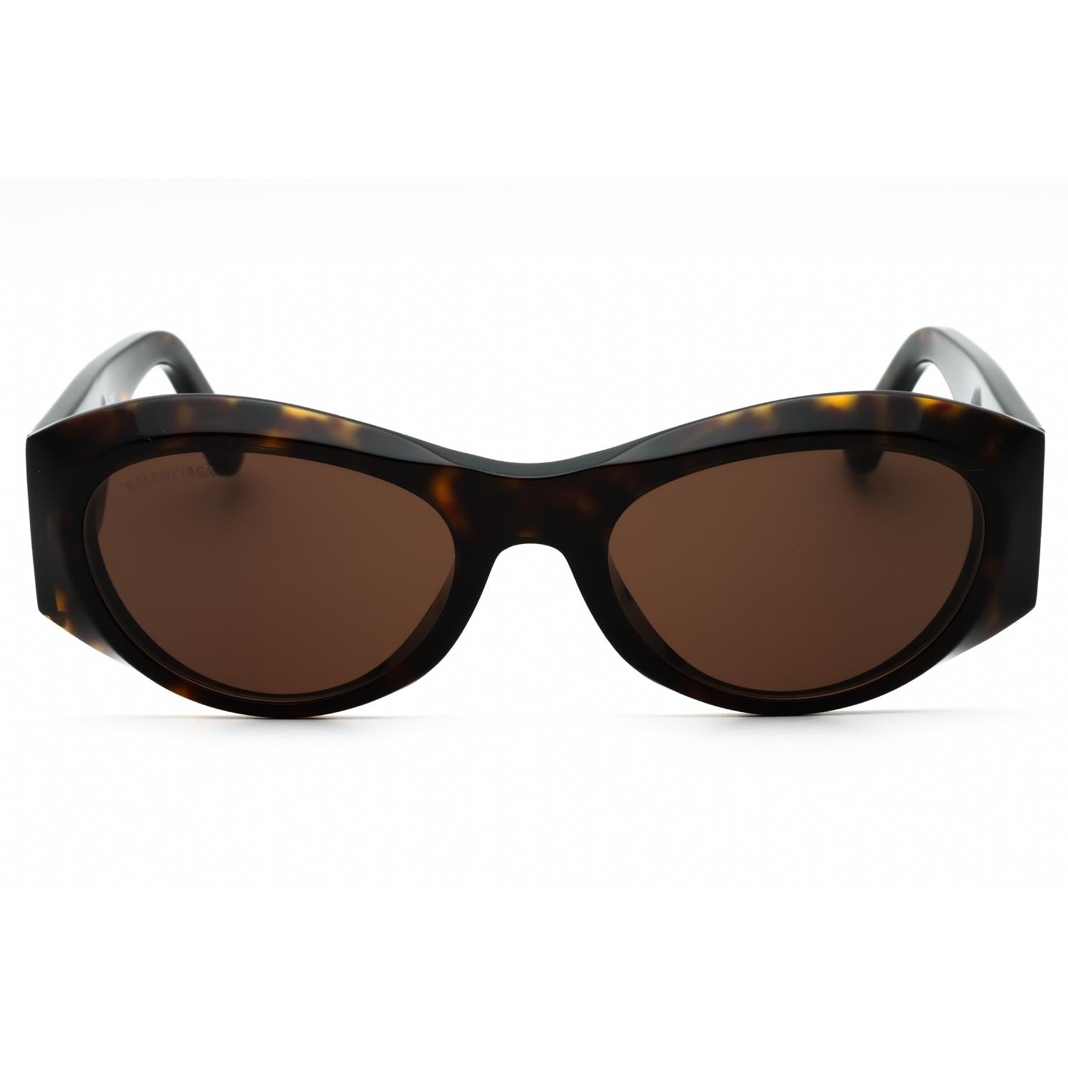 Balenciaga BB0396SK Dark Havana/Brown Sunglasses