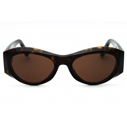 Balenciaga BB0396SK Dark Havana/Brown Sunglasses