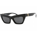 Burberry 0BE4405 Women Cat Eye Sunglasses Black 51 Dark Grey Lens