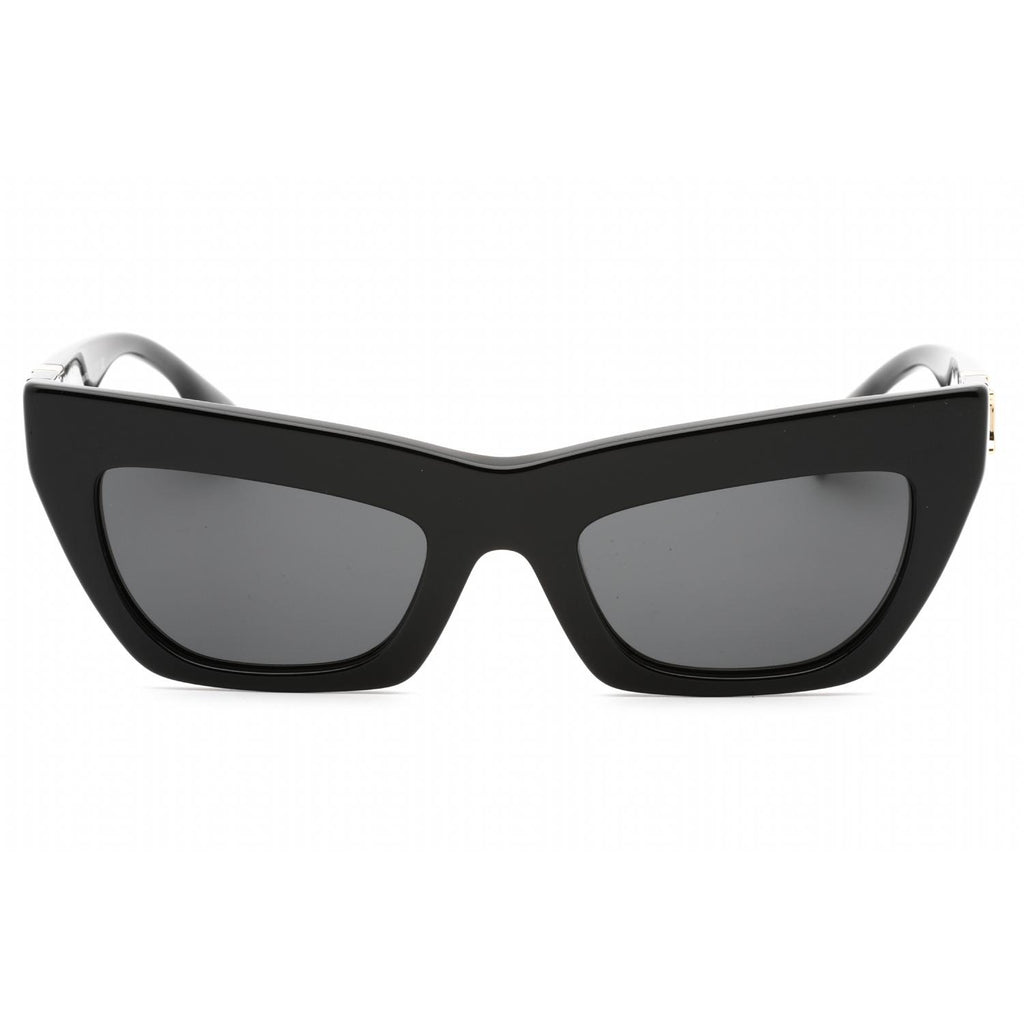 Burberry 0BE4405 Women Cat Eye Sunglasses Black 51 Dark Grey Lens