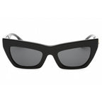Burberry 0BE4405 Women Cat Eye Sunglasses Black 51 Dark Grey Lens