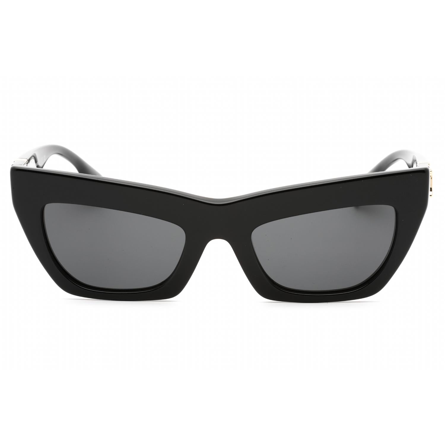 Burberry 0BE4405 Women Cat Eye Sunglasses Black 51 Dark Grey Lens