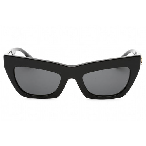 Burberry 0BE4405 Women Cat Eye Sunglasses Black 51 Dark Grey Lens