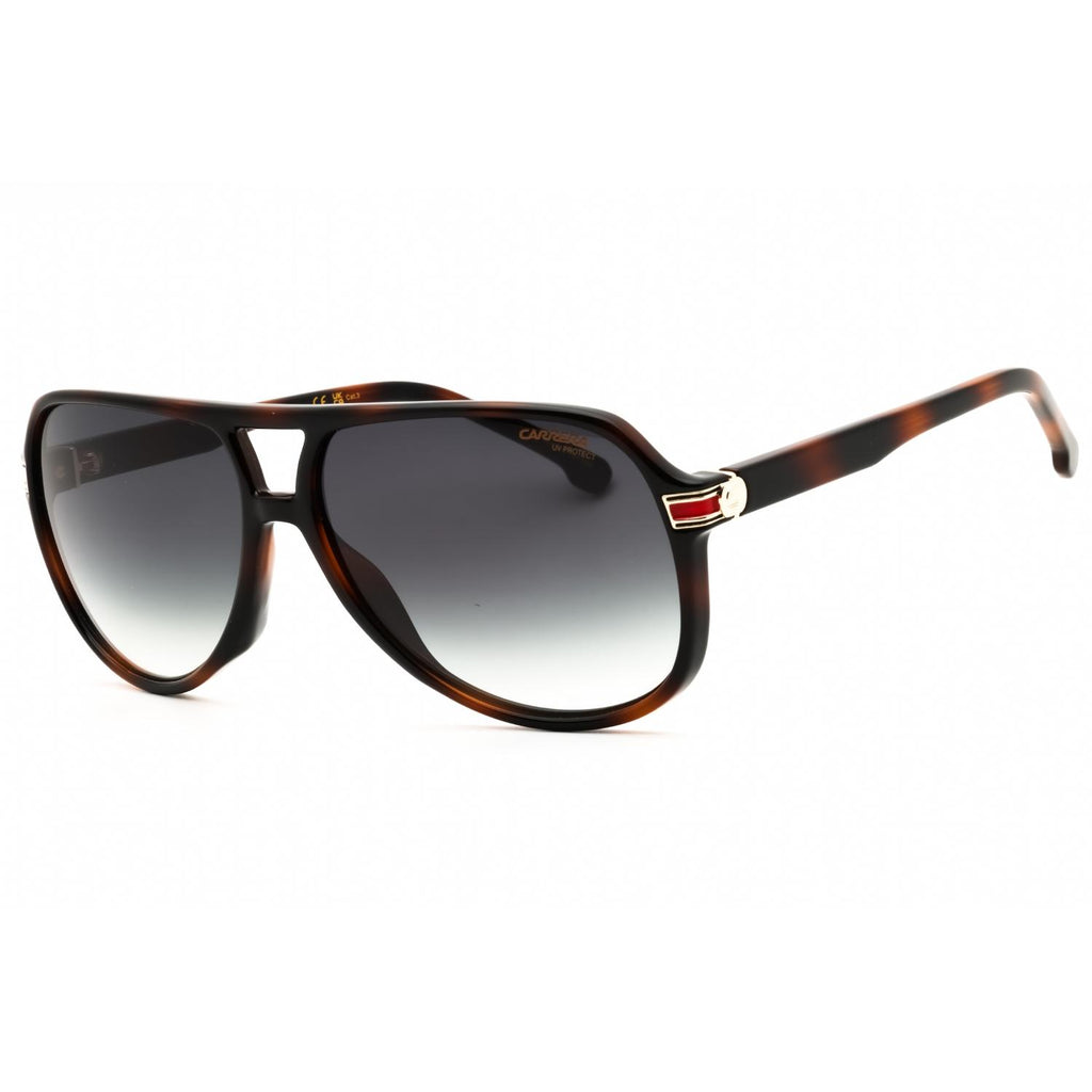 Carrera CA 1045/S/US Men Aviator Sunglasses Havana / Green Shaded