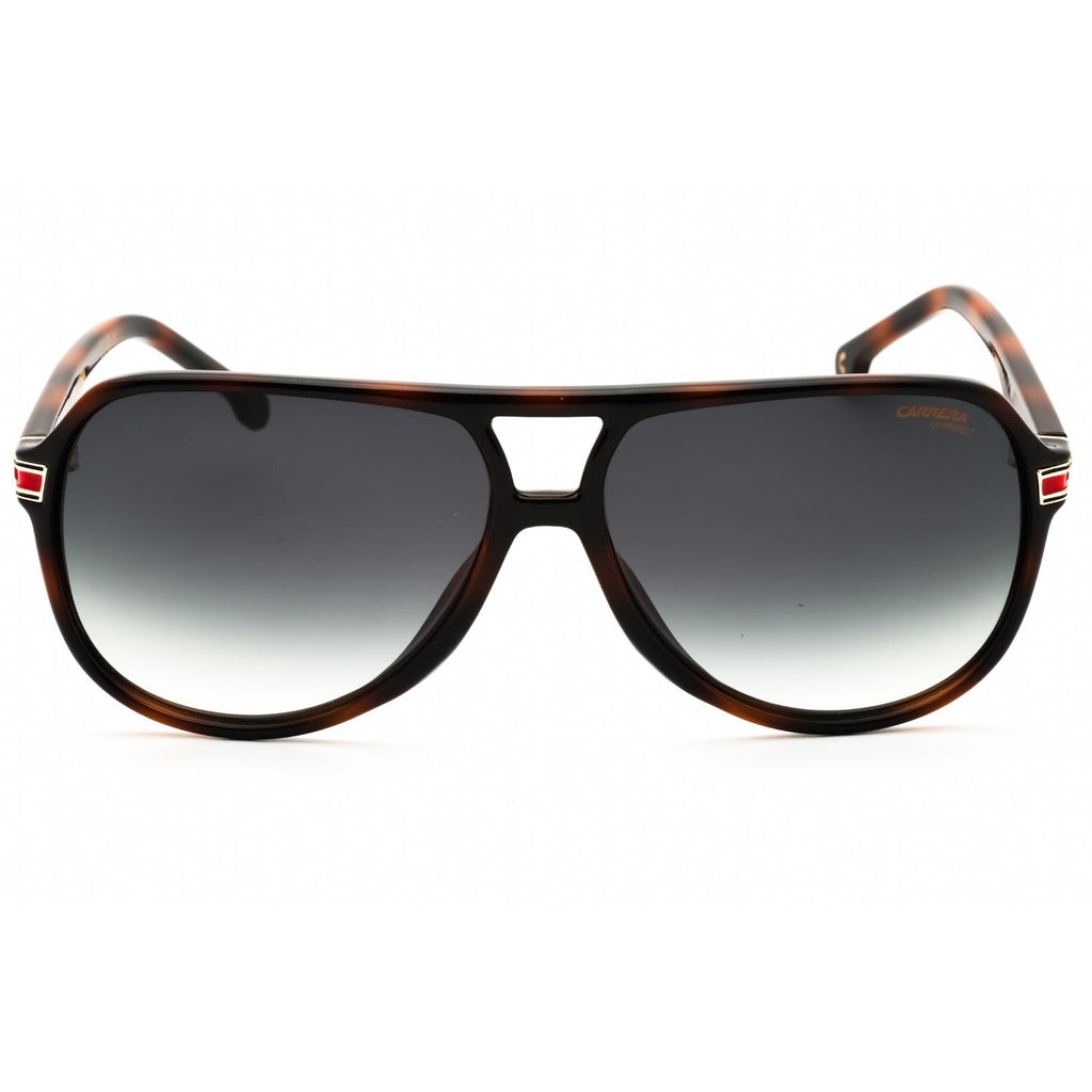 Carrera CA 1045/S/US Men Aviator Sunglasses Havana / Green Shaded