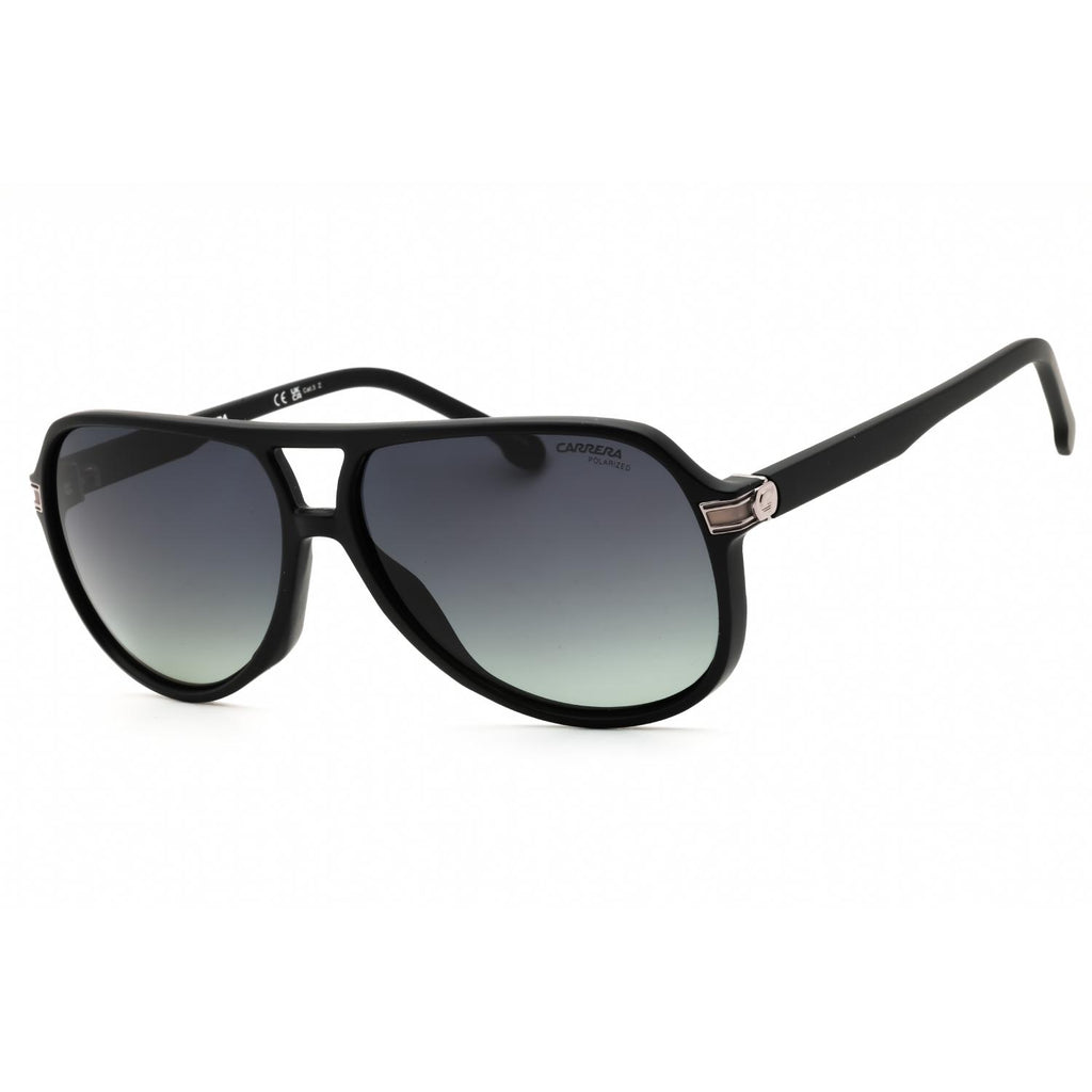 Carrera CA 1045/S/US Men Aviator Sunglasses Matte Black Grey Polarized