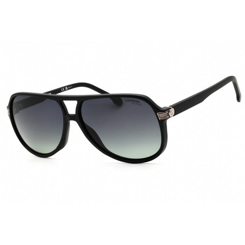 Carrera CA 1045/S/US Men Aviator Sunglasses Matte Black Grey Polarized