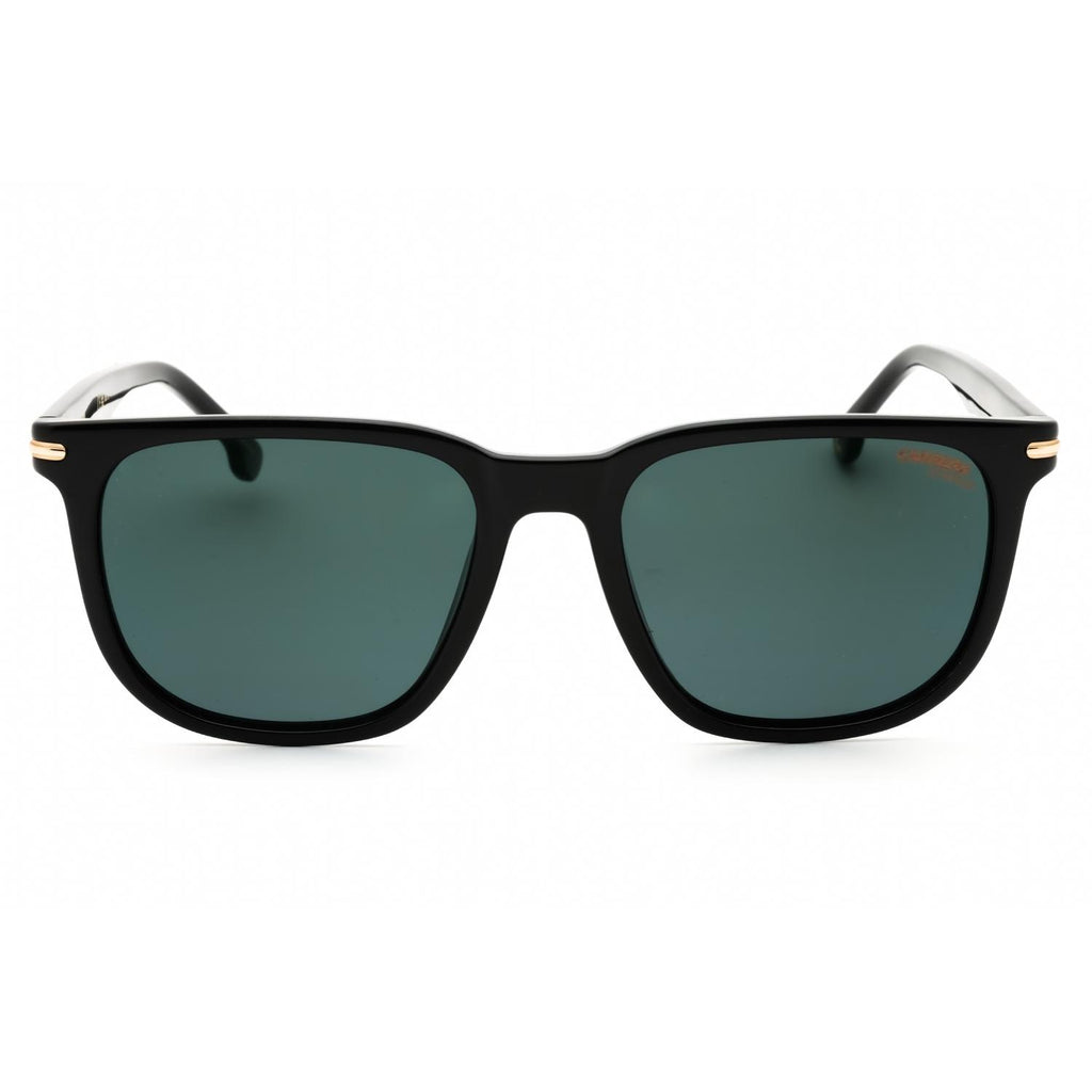 Carrera CA 300/S/US Unisex Rectangular Sunglasses Black Grey Polarized