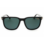 Carrera CA 300/S/US Unisex Rectangular Sunglasses Black Grey Polarized