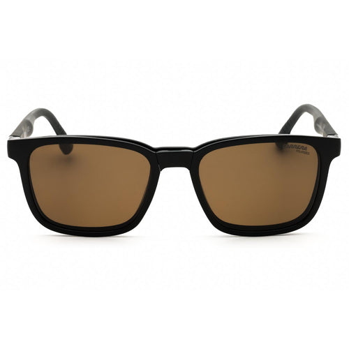 Carrera CA 8045/CS Men Rectangular Sunglasses Black Bronze Polarized