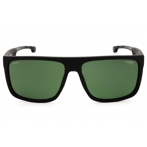 Carrera CARDUC 011/S Men Rectangular Sunglasses Black / Green