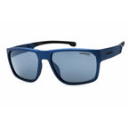 Carrera CARDUC 029/S Blue Metalized / Silver SP Polarized Sunglasses