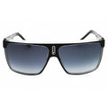Carrera CARRERA 22/N Men Rectangular Sunglasses Black White Dark Grey