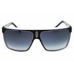 Carrera CARRERA 22/N Men Rectangular Sunglasses Black White Dark Grey