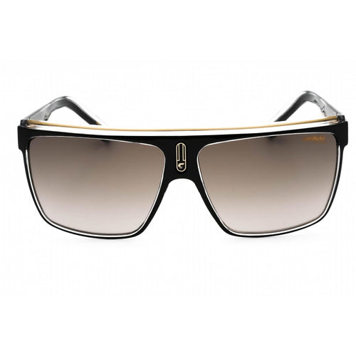 Carrera 22/N Black Gold / Brown Shaded Full Rim Sunglasses
