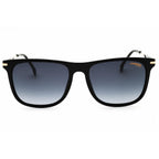 CARRERA 276/S Men Rectangular Sunglasses Black Gold Dark Grey