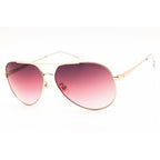 CARRERA 3005/S Women Aviator Sunglasses Gold Burgundy Pink