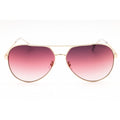 CARRERA 3005/S Women Aviator Sunglasses Gold Burgundy Pink
