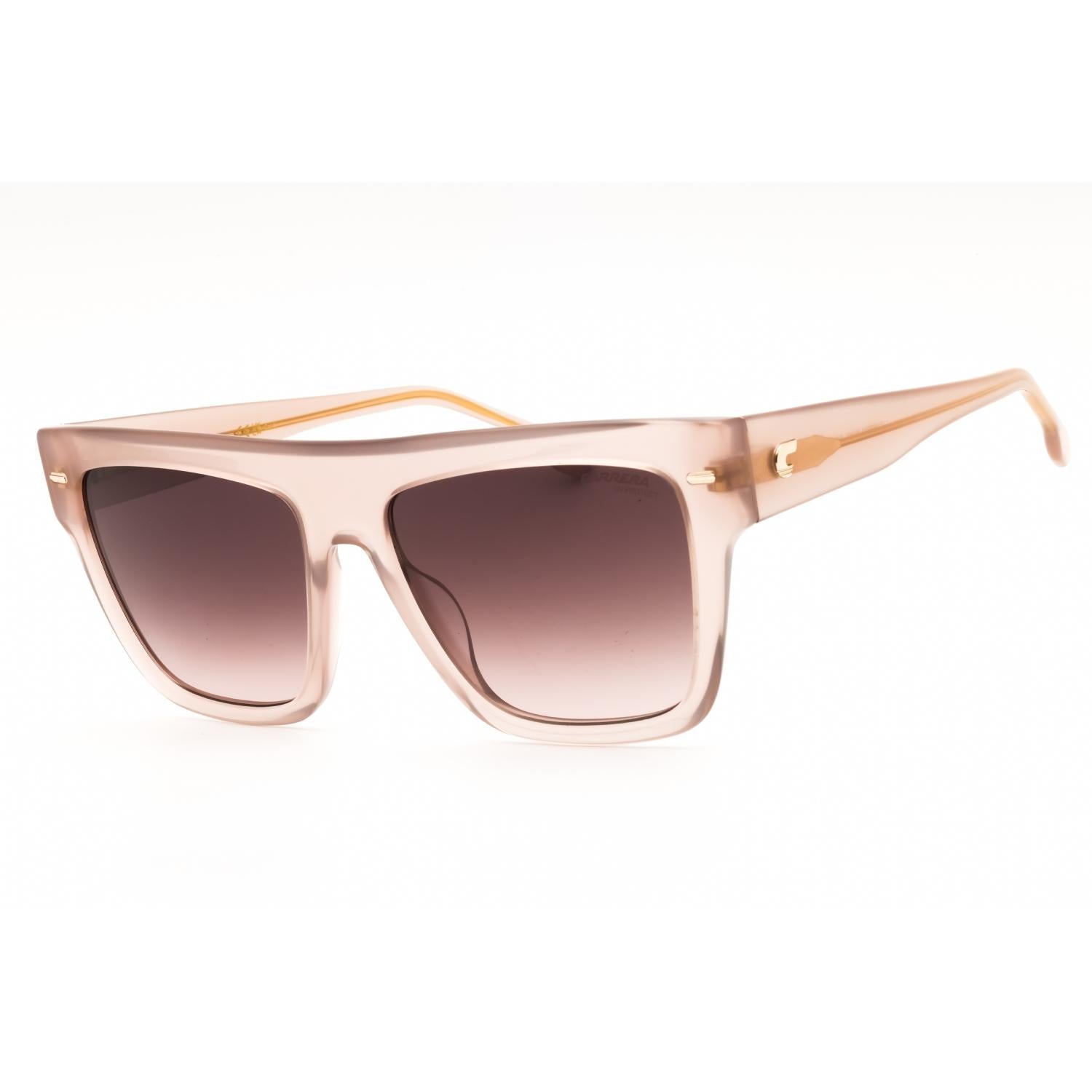 Carrera CARRERA 3016/S Women Rectangular Sunglasses Nude Brown
