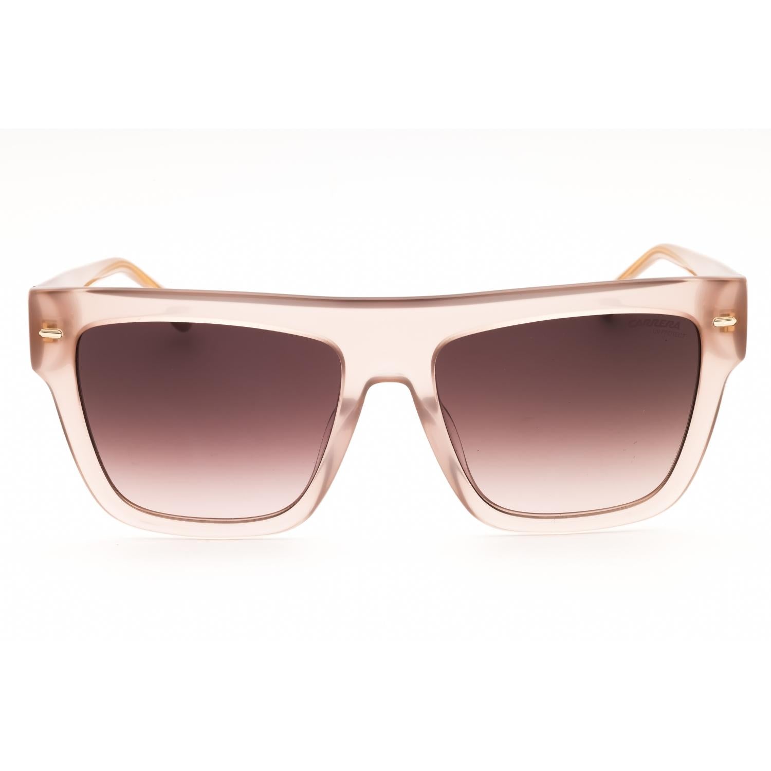 Carrera CARRERA 3016/S Women Rectangular Sunglasses Nude Brown