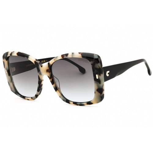 Carrera 3030/S White Havana / Dark Grey SF Oversized Sunglasses