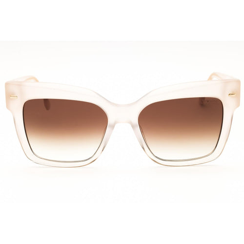 Carrera 3037/S Women Rectangular Sunglasses Ivory / Brown SF