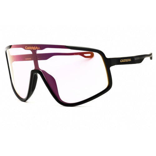 Carrera 4017/S Men Shield Sunglasses Black / Multilayer Violet