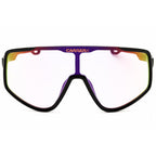 Carrera 4017/S Men Shield Sunglasses Black / Multilayer Violet