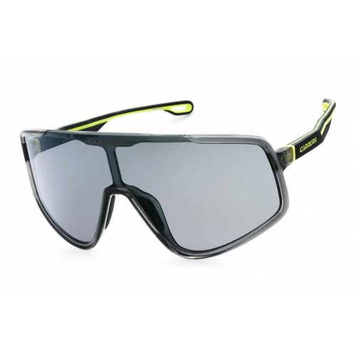 CARRERA 4017/S Men Shield Sunglasses Grey / Green Mirror