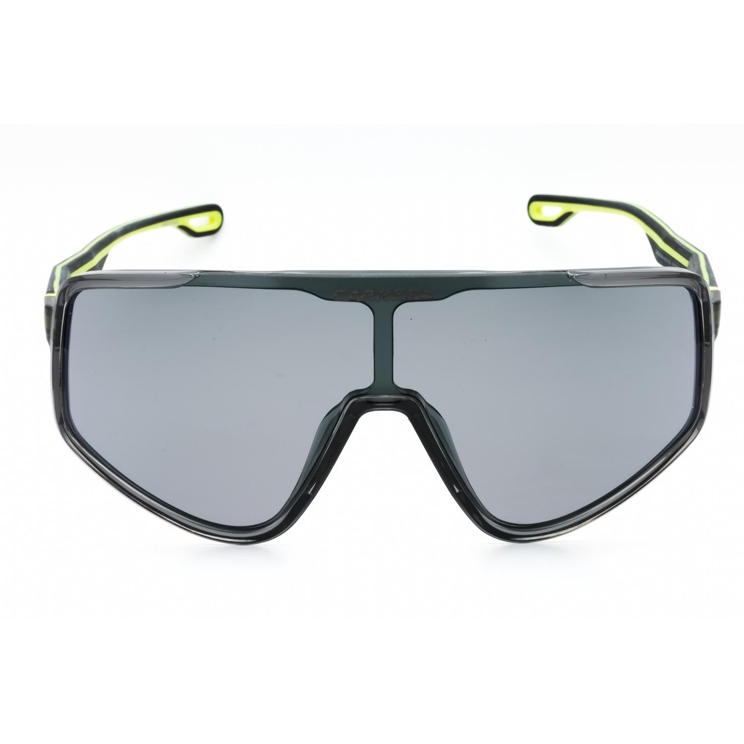 CARRERA 4017/S Men Shield Sunglasses Grey / Green Mirror
