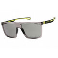 Carrera 4019/S Men Rectangular Sunglasses Dark Grey / Green ML