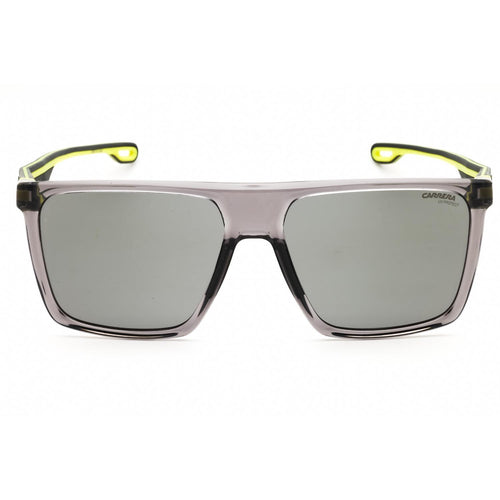 Carrera 4019/S Men Rectangular Sunglasses Dark Grey / Green ML