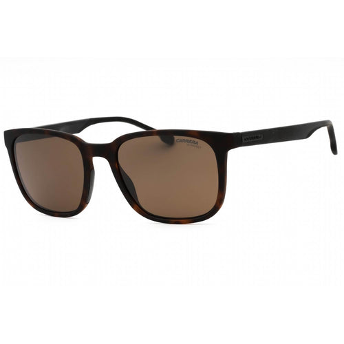 Carrera 8046/S Matte Havana / Brown  Rectangular Sunglasses
