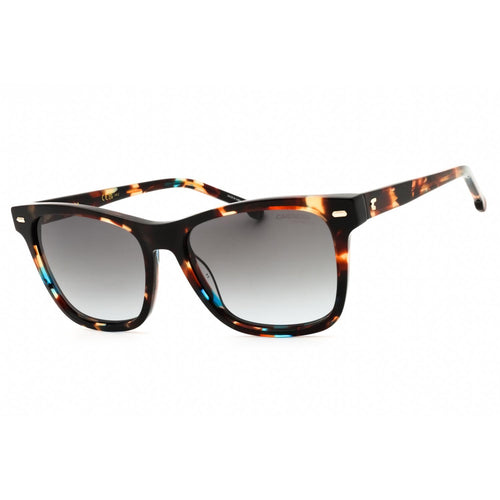 Carrera 3001/S Men Rectangular Sunglasses Blue Havana / Dark Grey Gradient