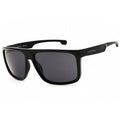 Carrera CARDUC 011/S Men Rectangular Sunglasses Black / Dark Grey