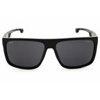 Carrera CARDUC 011/S Men Rectangular Sunglasses Black / Dark Grey