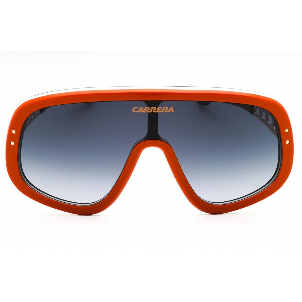 Carrera Flaglab 17 Men Shield Sunglasses Orange Gold / Dark Grey SF