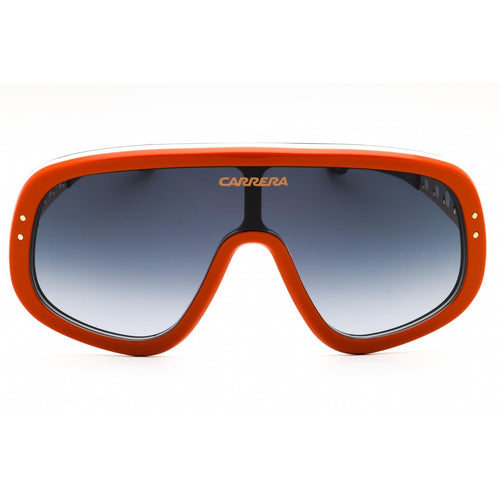 Carrera Flaglab 17 Men Shield Sunglasses Orange Gold / Dark Grey SF