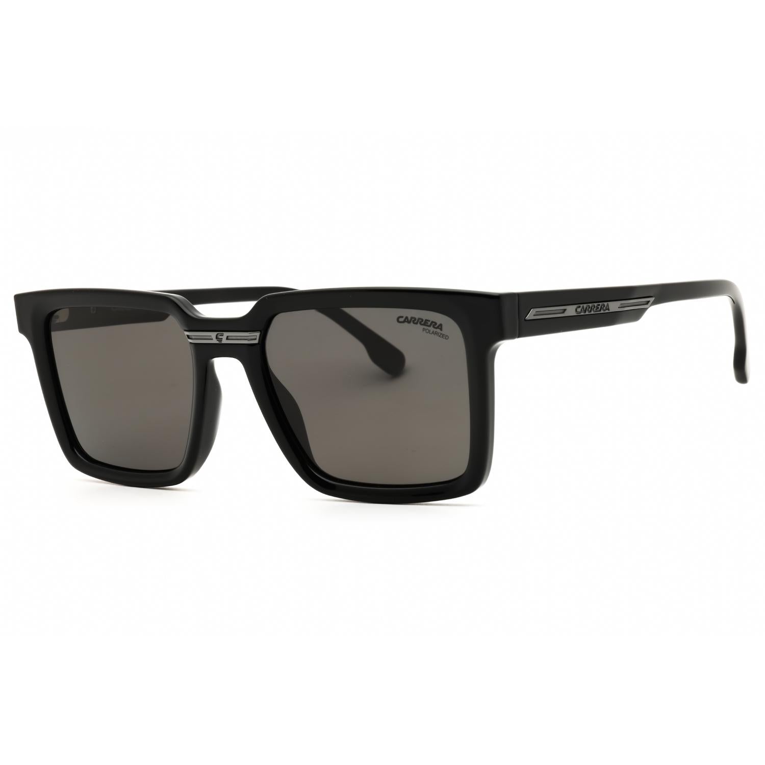 Carrera VICTORY C 02/S Men Rectangular Sunglasses Black / Dark Grey